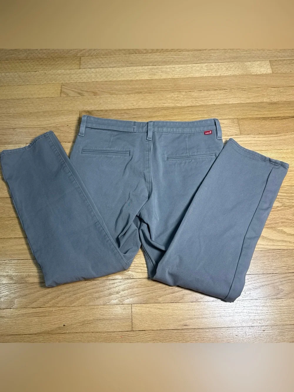 Levi’s Men's Straight-Leg Chinos in Slate Gray
